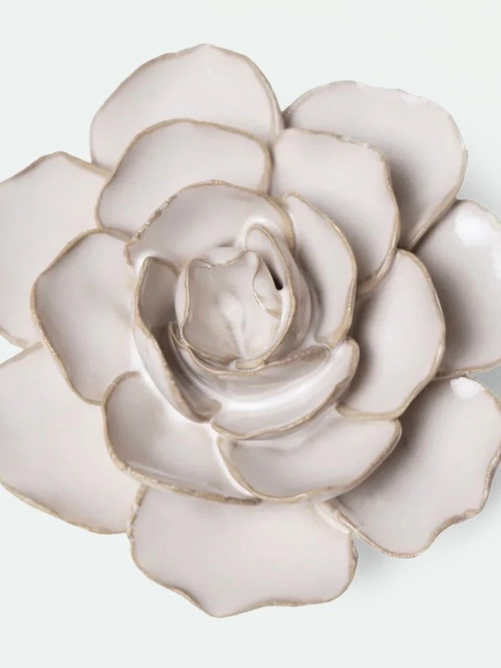 CHIVE Hand Crafted Ceramic Ivory Armandine Ranunculus